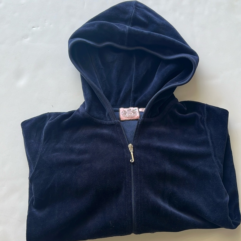 Juicy velour hoodie